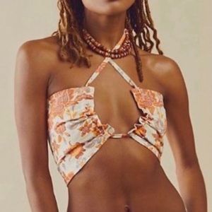 Free People Summer of Love Convertible Bralette (Natural Combo)